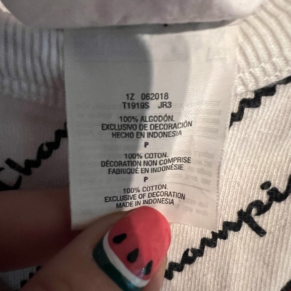 CHAMPION Heritage All Over Logo T Shirt Shirt - Sz‎ Small - Picture 3 of 8